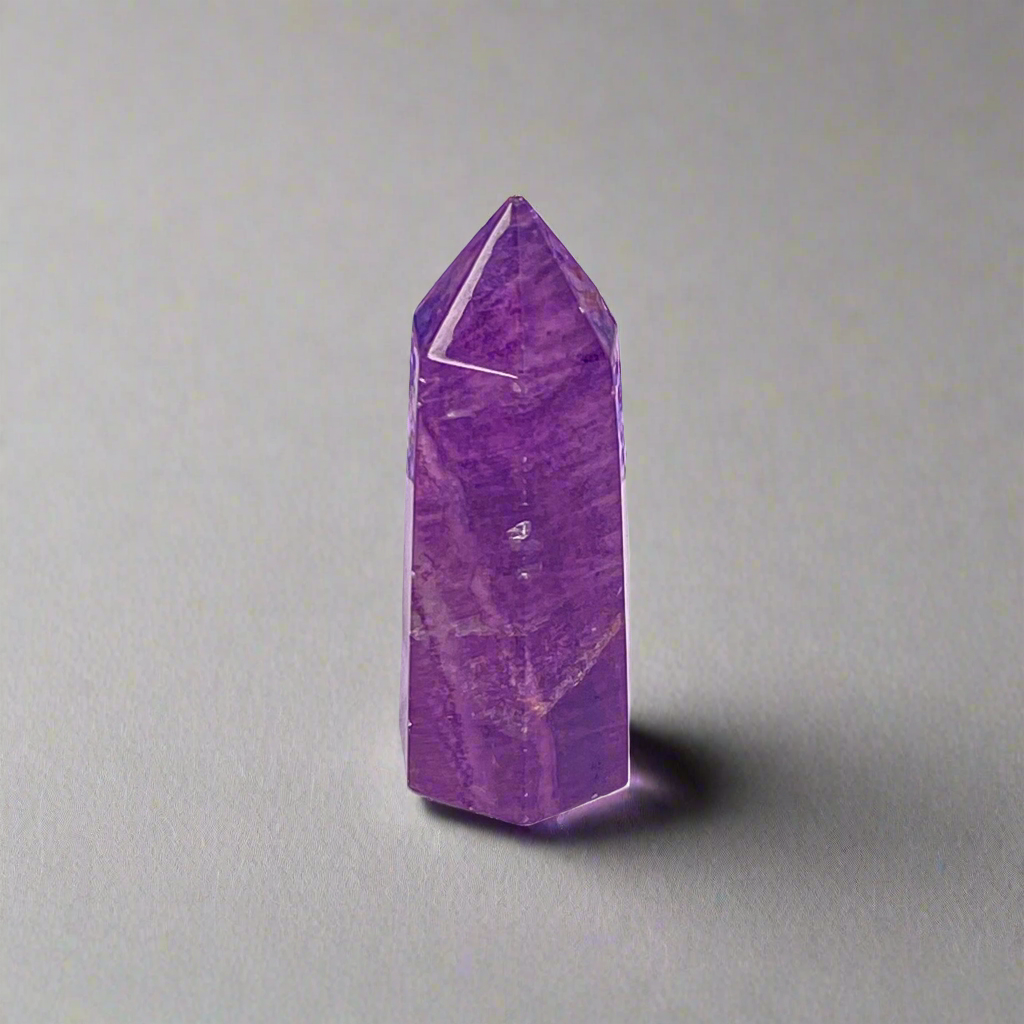 Amethyst vivid purple point mini size