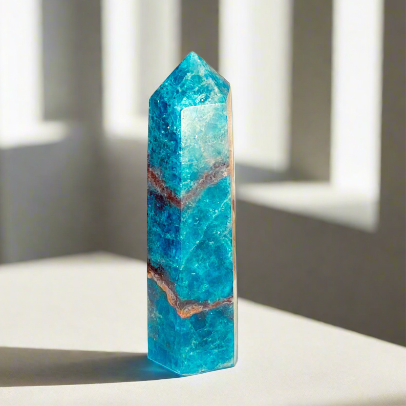 Apatite Mini Decor displayed on shelf 