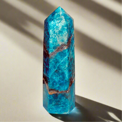 Apatite Mini Decor showing other side of the point 